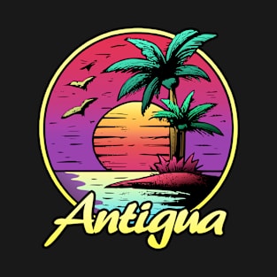 Antigua summer sunset Sun T-Shirt