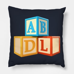 ABDL Blocks Pillow