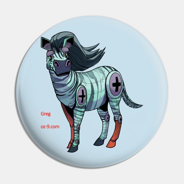 Oz 9 Greg Pin by Oz9