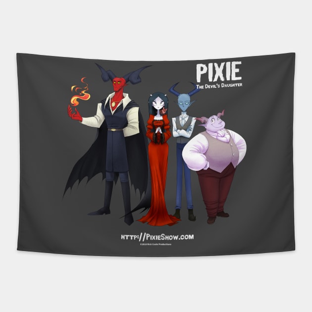 Pixie Cast Tapestry by rickcoste