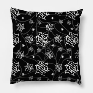 Spider web Halloween Pillow