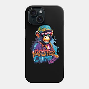 Hipster Chimp Squad Phone Case