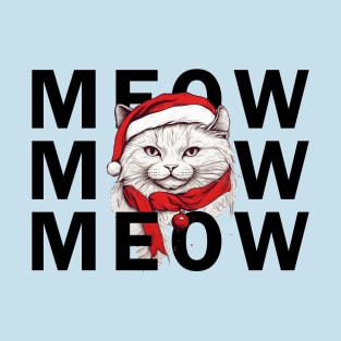 Meowy Christmas T-Shirt