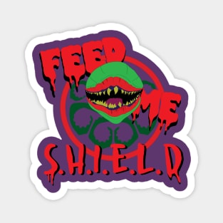 Little Shield of Horrors Magnet