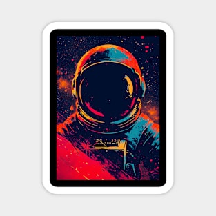 Spacial Astronaut Magnet