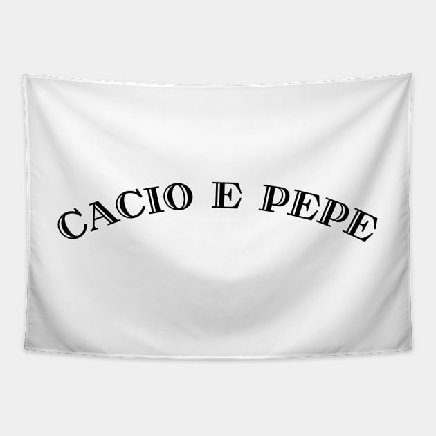 Cacio e pepe Tapestry by Rubi16