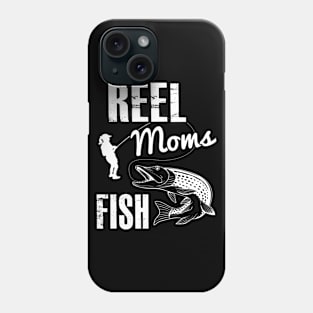 Fishing Meme | Vintage Punny Reel Moms Fish Phone Case