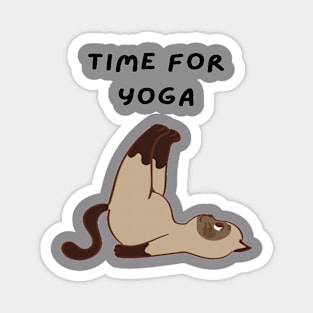 Time For Yoga Magnet