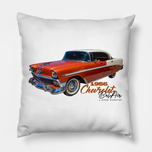 1956 Chevrolet 4 Door Hardtop Pillow