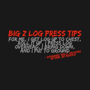 Big Z Log Press T-Shirt