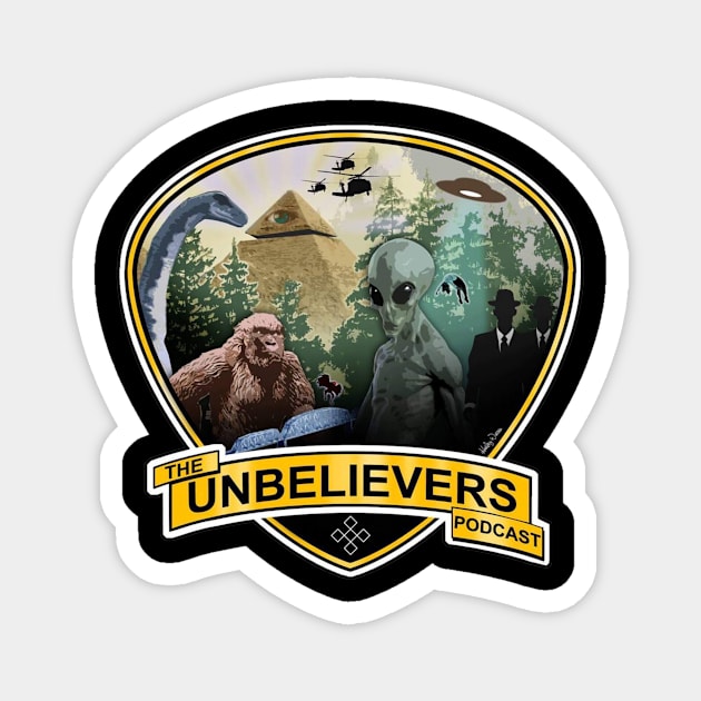 Unbelievers Podcast Logo Magnet by Unbelievers Podcast