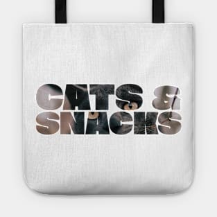 CATS & SNACKS Tote