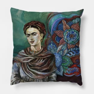 Frida Kahlo portrait - 5. Pillow