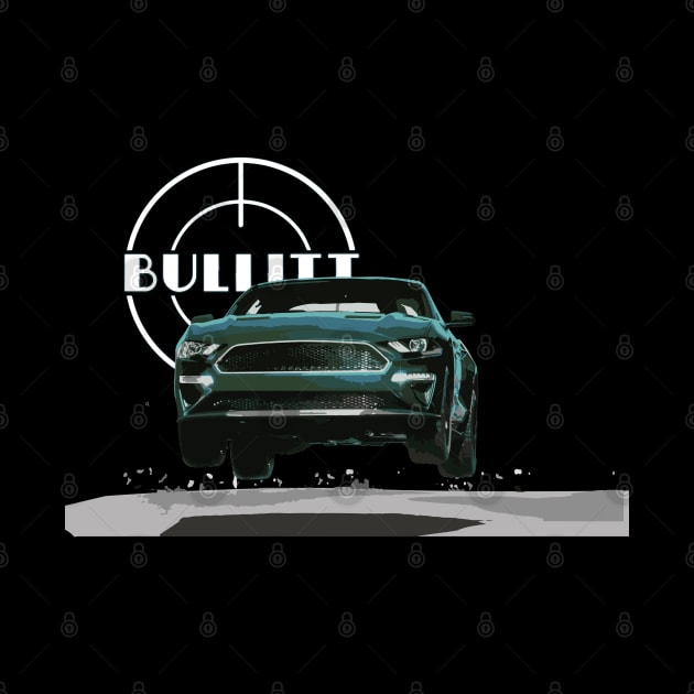 bullitt Mustang GT 5.0L V8 Classic steve mcqueen Muscle Car jump san francisco by cowtown_cowboy