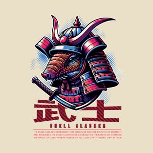 Warior Armadillo Samurai Shell Slasher T-Shirt