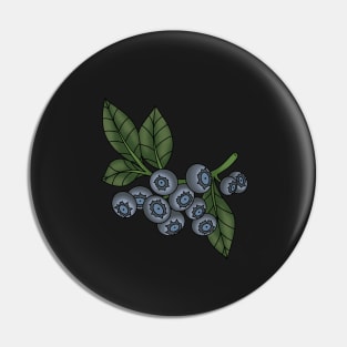 Blueberries Pin