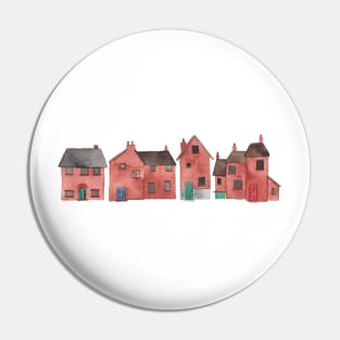 Red Houses Pin