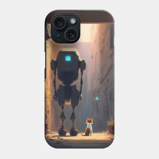 Cat x Bot Phone Case