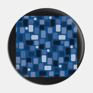 Pattern of light blue and dark blue rectangles on a blue background Pin