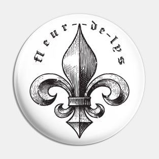 Fleur de lys Pin