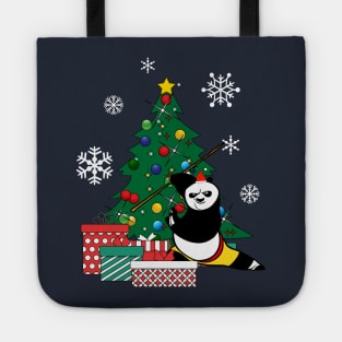 Kung Fu Panda Around The Christmas Tree Tote