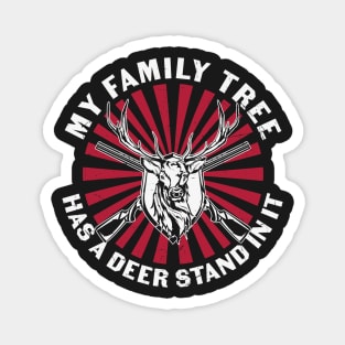 Big Racks Matter - Live Free And Hunt Hard - Funny Deer Buck Hunting Magnet