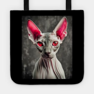 Bold Elegance: Sphynx Cat Charm, Sphynx cat-inspired Tote