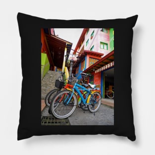 Urban rainbow Pillow