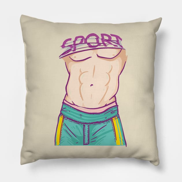 Body of a God Pillow by bojannikolic