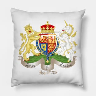 Harry+Meghan #royalwedding Windsor Crest Pillow