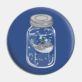 Whale Jar Pin