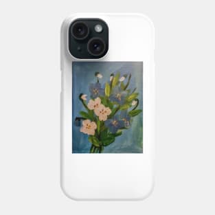 abstract flowers and plants Phone Case