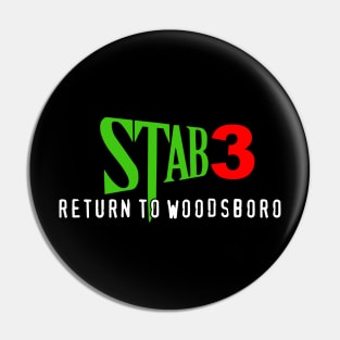 Stab 3: Return to Woodsboro Pin