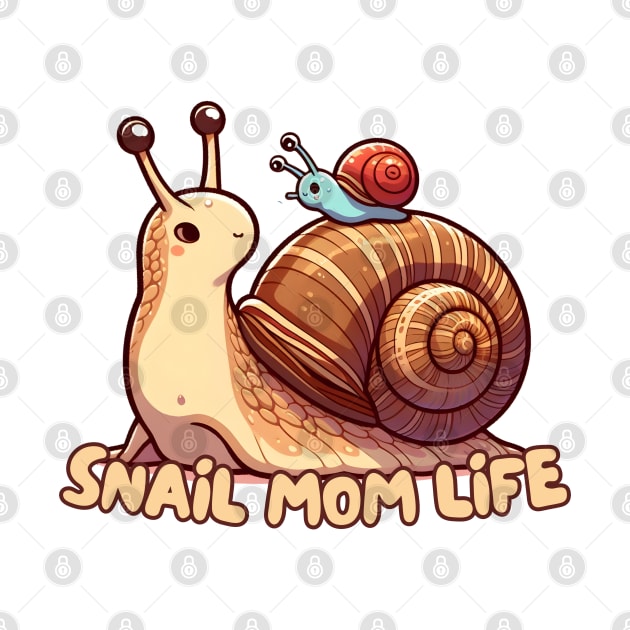 Parenting snail by Japanese Fever