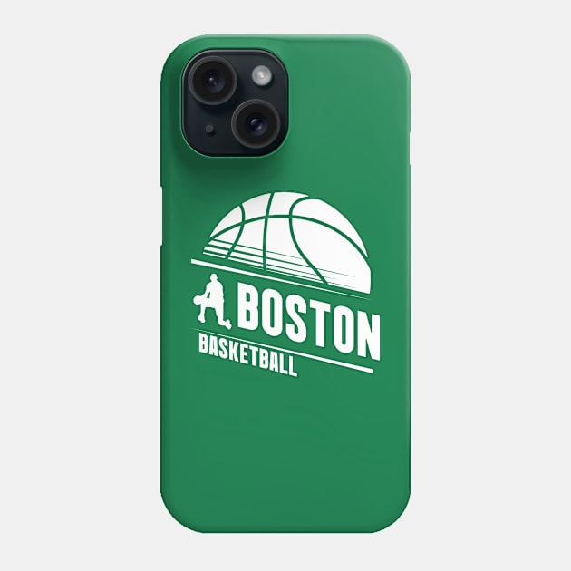 BOSTON BASKETBALL Phone Case by Aloenalone