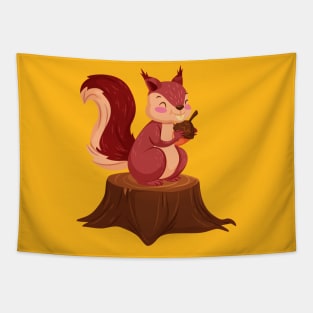 Squirrel Tapestry