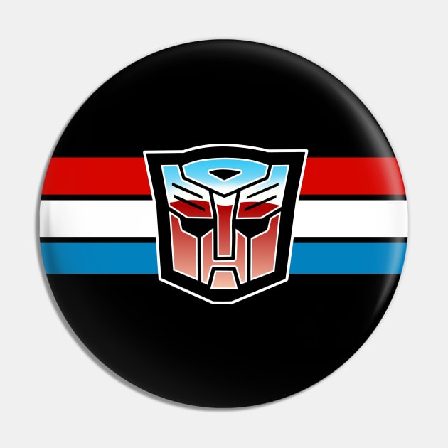 Transformers Logo Pin by OniSide