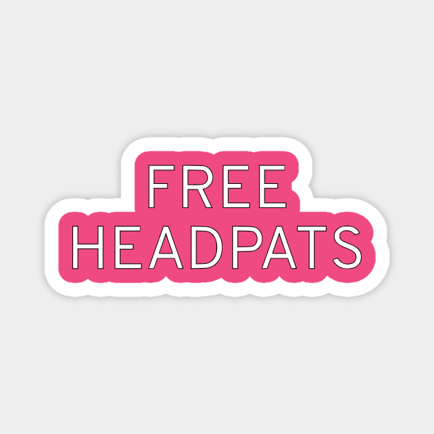 Free Headpats Magnet by dikleyt