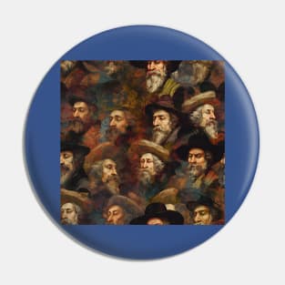 Rembrandt Paintings Mashup Pin