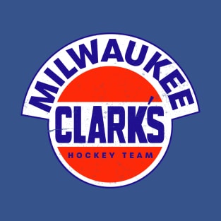 Defunct Milwaukee Clarks Hockey 1949 T-Shirt