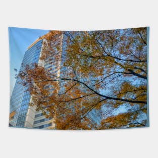 Fall in City Tapestry