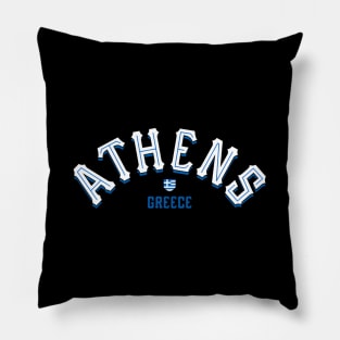 Athens Greece - Athina Greek Capital Pillow