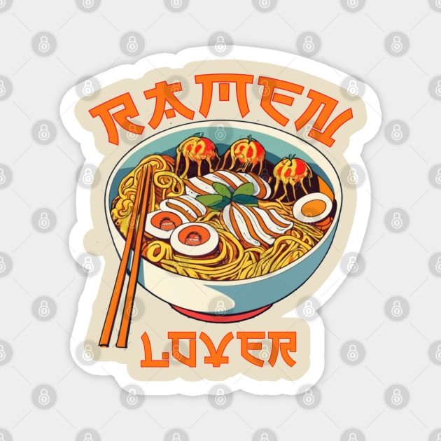 Ramen Lover Magnet by Debrawib