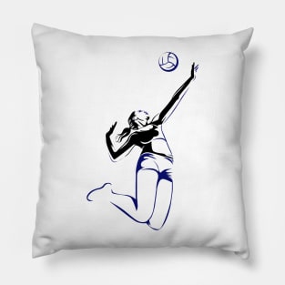 volleyball player Pillow