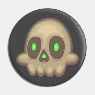 Enchanted skull Pin