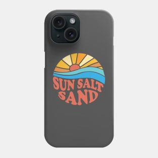 Retro Sunset Sun Salt Sand Phone Case