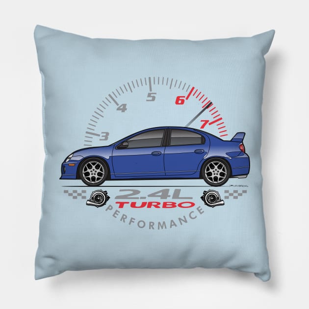 Performance Blue Pillow by JRCustoms44