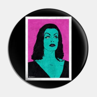 VAMPIRA - Plan 9 From Outer Space (Pop Art) Pin