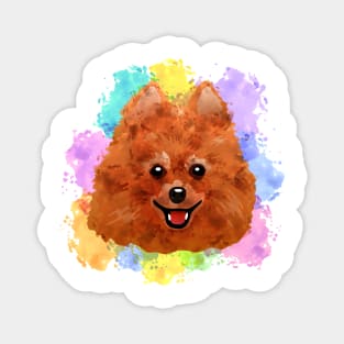 Pomeranian portrait Magnet