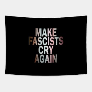 Antipodal 03 (make fascists cry again) Tapestry